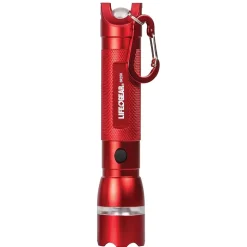 Life+Gear 7" 300-Lumen Search Light 300 + Emergency Signaling, Red (AA35-60538-RED)
