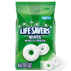 LifeSavers Wint-O-Green Wintergreen Mints, Party Size, 44.93 oz. (MMM29060)