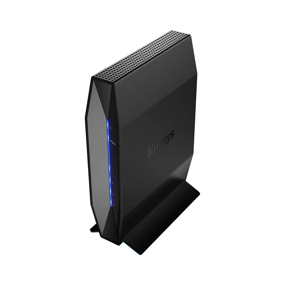 Linksys AX1800 Dual Band MU-MIMO WiFi 6 Gaming Router, Black (E7350)
