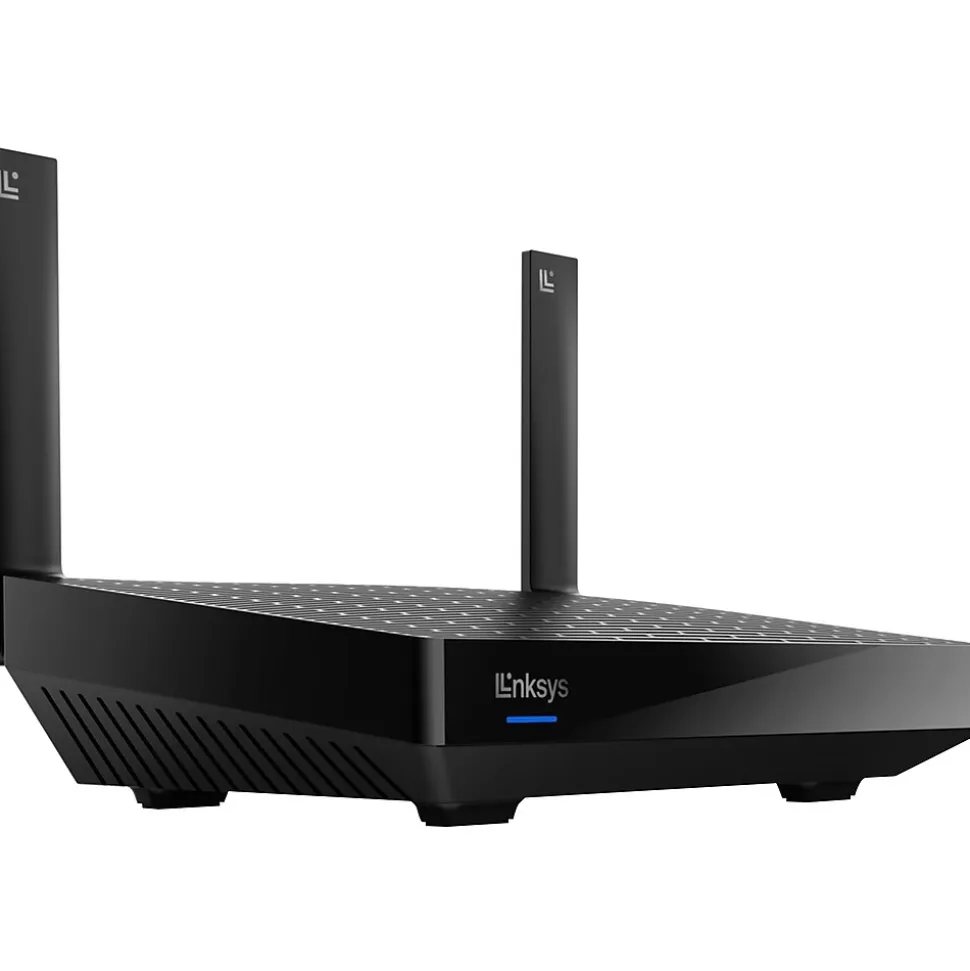 Linksys Hydra 6 AX3000 Dual Band MU-MIMO WiFi 6 Gaming Router, Black (MR20EC)