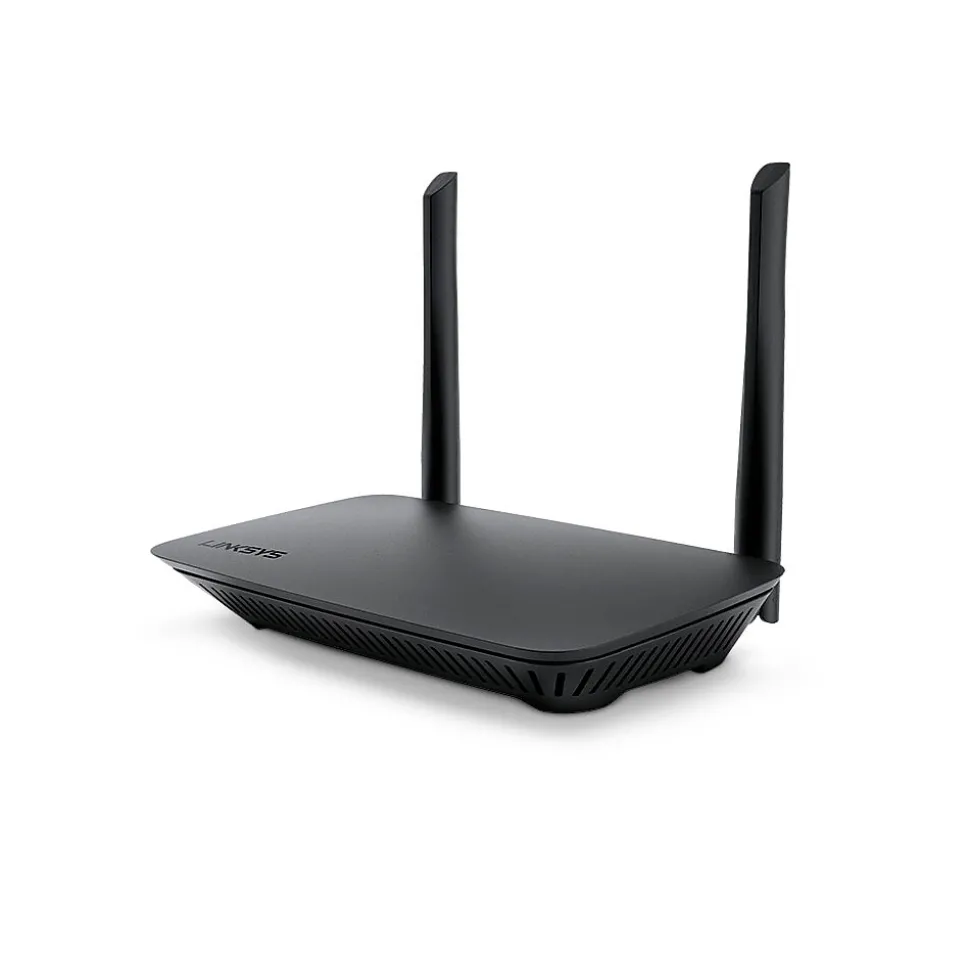 Linksys N300 Dual Band Router, Black (E2500-4B)