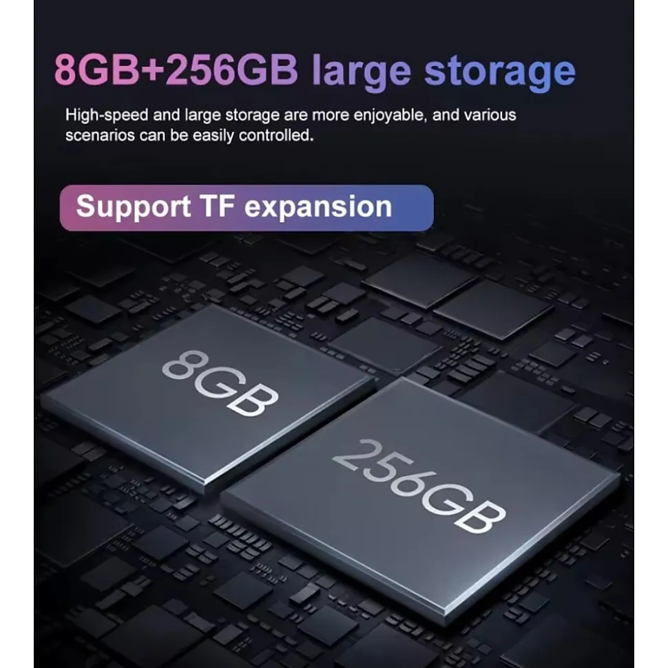 LINSAY 12" Octa Core Tablet, 8GB RAM, 256GB Storage, Android 14, Bundled with Purple Keyboard and Applications Pack