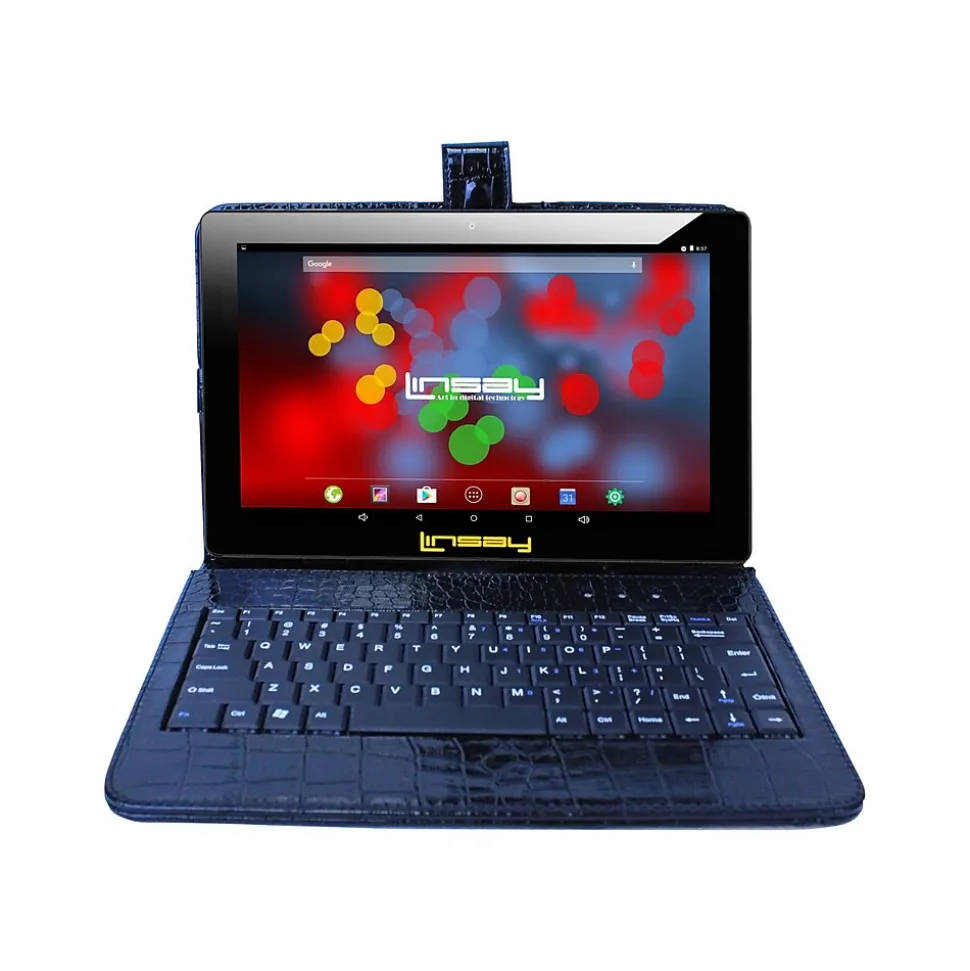 Linsay 10.1" Tablet, WiFi, 2GB Memory, 64GB Storage, Android 13, Black (F10XIPSBKCOBLACK)