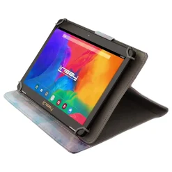 Linsay 10.1" Tablet with Pink Marble Case, 2GB Memory, 64GB Storage, Android 13, Black (F10IPCMP)