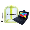 Linsay 7" Tablet with Pop-Up Holder, Stylus, Black Case & Backpack, WiFi, 2GB RAM, 64GB Storage, Android 13 (F7UHDCKBAGP)