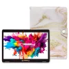 Linsay Octa Core 10.1" Tablet, 4GB RAM, 128GB Storage, Android 13, Bundled with Pink Glaze Marble Case and Stylus Pen