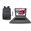 Linsay Octa Core 10.1" Tablet, 4GB RAM, 128GB Storage, Android 13, Bundled with Black Keyboard Case, Backpack and Stylus Pen