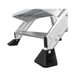 Little Giant Ladders Jumbo Step Aluminum Step Ladder, 375 lb Capacity (11903)