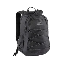 L.L.Bean Comfort Carry Laptop Backpack, Medium Size, Black (1000046725)