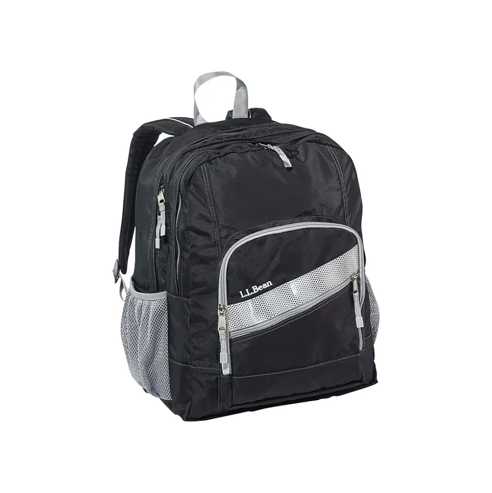 L.L.Bean Deluxe Book Pack Backpack, Black (0TXT901000)