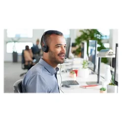 Logitech 960 Stereo Headset, Over-the-Head, Black (981-000836)