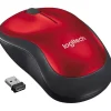 Logitech 910-003635 Wireless Optical Mouse, Red