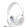 Logitech Aurora Wireless Gaming Over-Ear Headphones, Bluetooth, White Mist (981-001082)