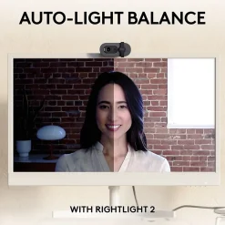 Logitech Brio 105 Full HD 1080p Webcam, 2 Megapixels, Black (960-001579)