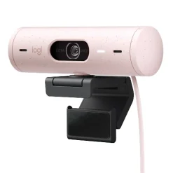 Logitech Brio 500 HD Webcam, 4 Megapixels, Rose (960-001432)