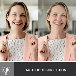 Logitech Brio 500 HD Webcam, 4 Megapixels, Rose (960-001432)