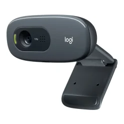 Logitech C270 HD Webcam with Noise-Reducing Mics for Video Calls