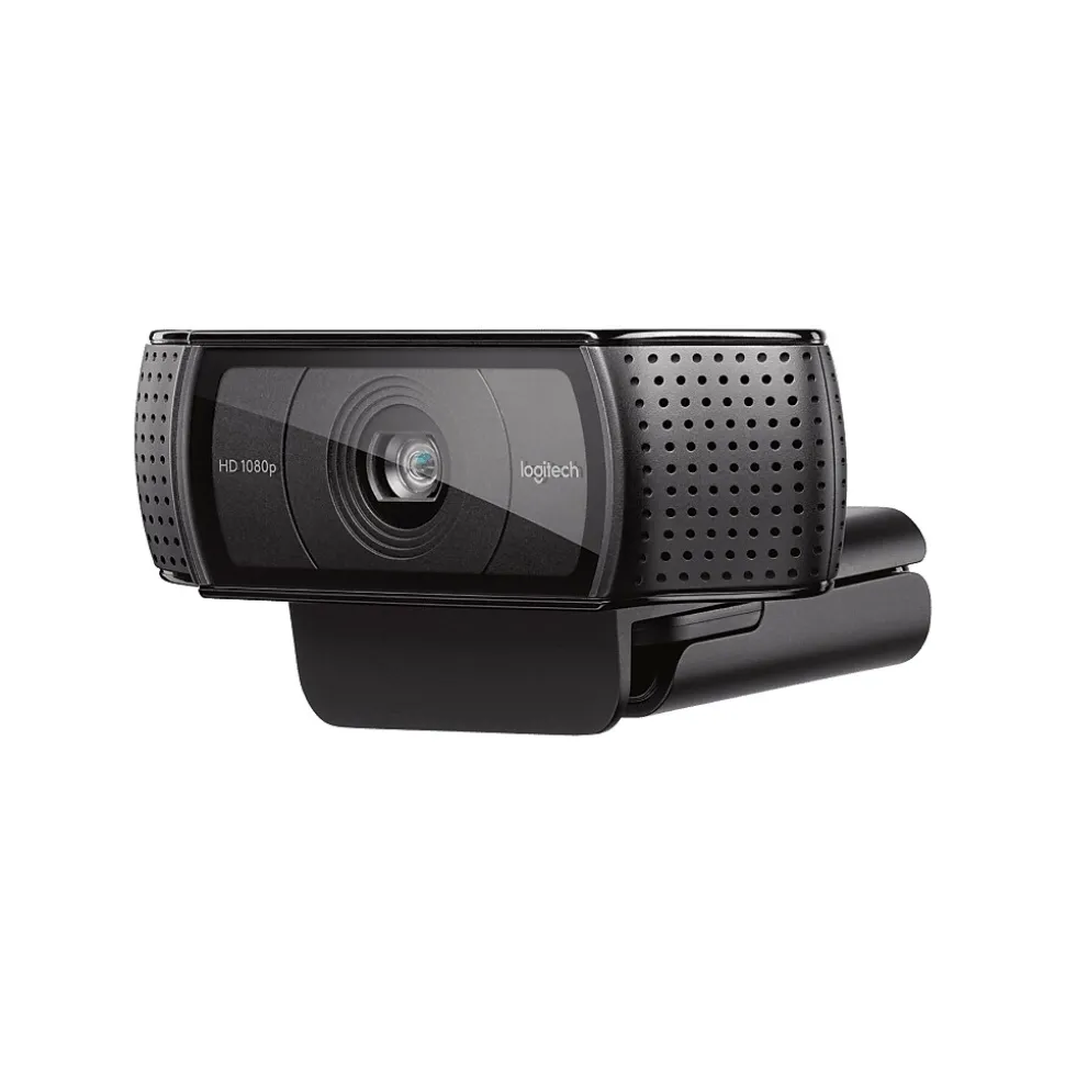 Logitech C920e HD 1920 x 1080 Webcam, Black (960-001384)