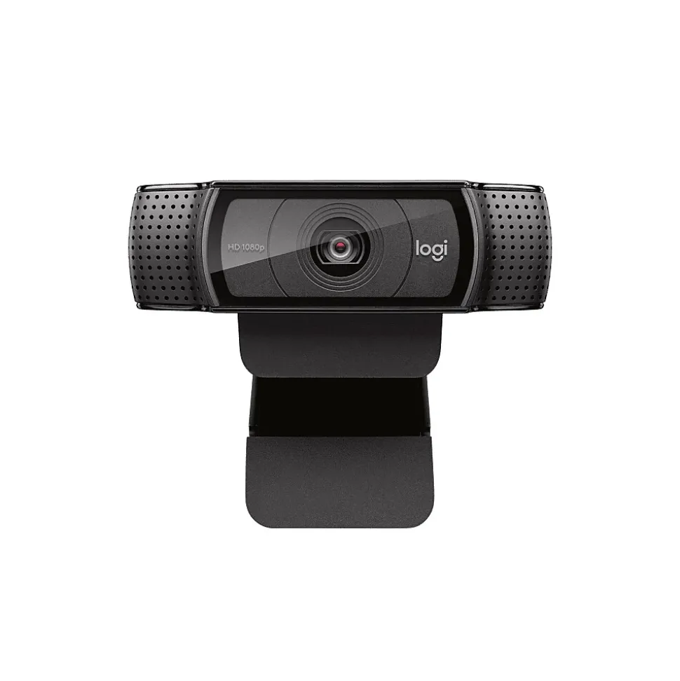 Logitech C920e HD 1920 x 1080 Webcam, Black (960-001384)