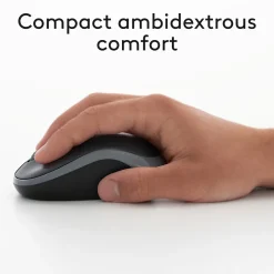 Logitech Combo MK270 Wireless Keyboard & Mouse, Black (920-004536)