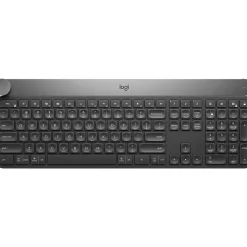 Logitech Craft Advanced with Creative Input Dial Wireless Keyboard, Gray (920-008484)