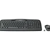Logitech Desktop MK320 Wireless Keyboard & Mouse, Black (920-002836)