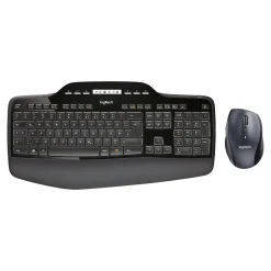 Logitech Desktop MK710 Wireless Keyboard & Mouse, Black (920-002416)