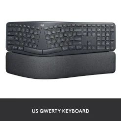 Logitech ERGO K860 Wireless Keyboard, Graphite (920-009166)