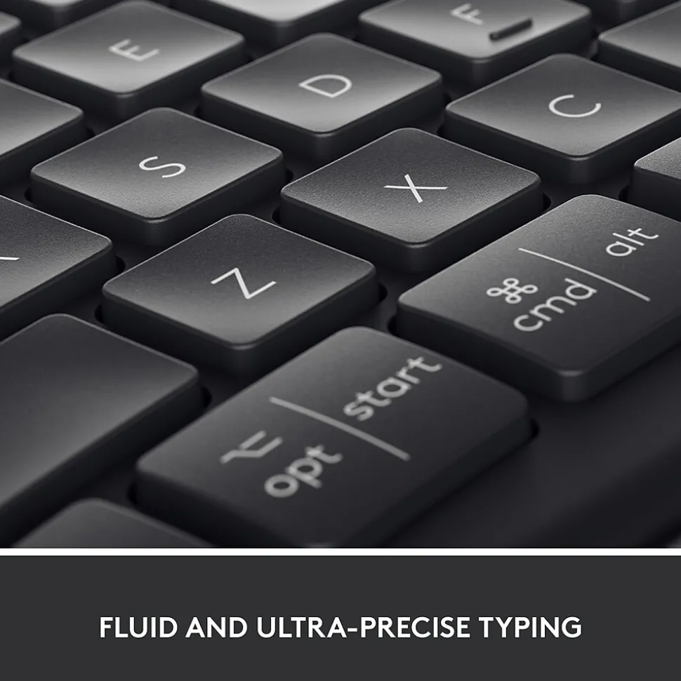 Logitech ERGO K860 Wireless Keyboard, Graphite (920-009166)