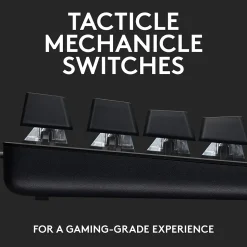 Logitech G G413 TKL SE Gaming Mechanical Keyboard, Black (920010442)
