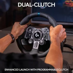 Logitech G G923 TRUEFORCE Sim Racing Wheel and Pedals for PS5, PS4 and PC, Black (941-000147)