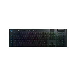 Logitech G915 LIGHTSPEED GL Clicky Wireless Gaming RGB Mechanical Keyboard, Black (920-009103)