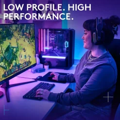 Logitech G515 LIGHTSPEED TKL Wireless Gaming Mechanical Keyboard, Black (920-012423)