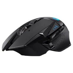 Logitech G502 LIGHTSPEED Wireless Ambidextrous Optical USB Gaming Mouse, Black (910-005565)