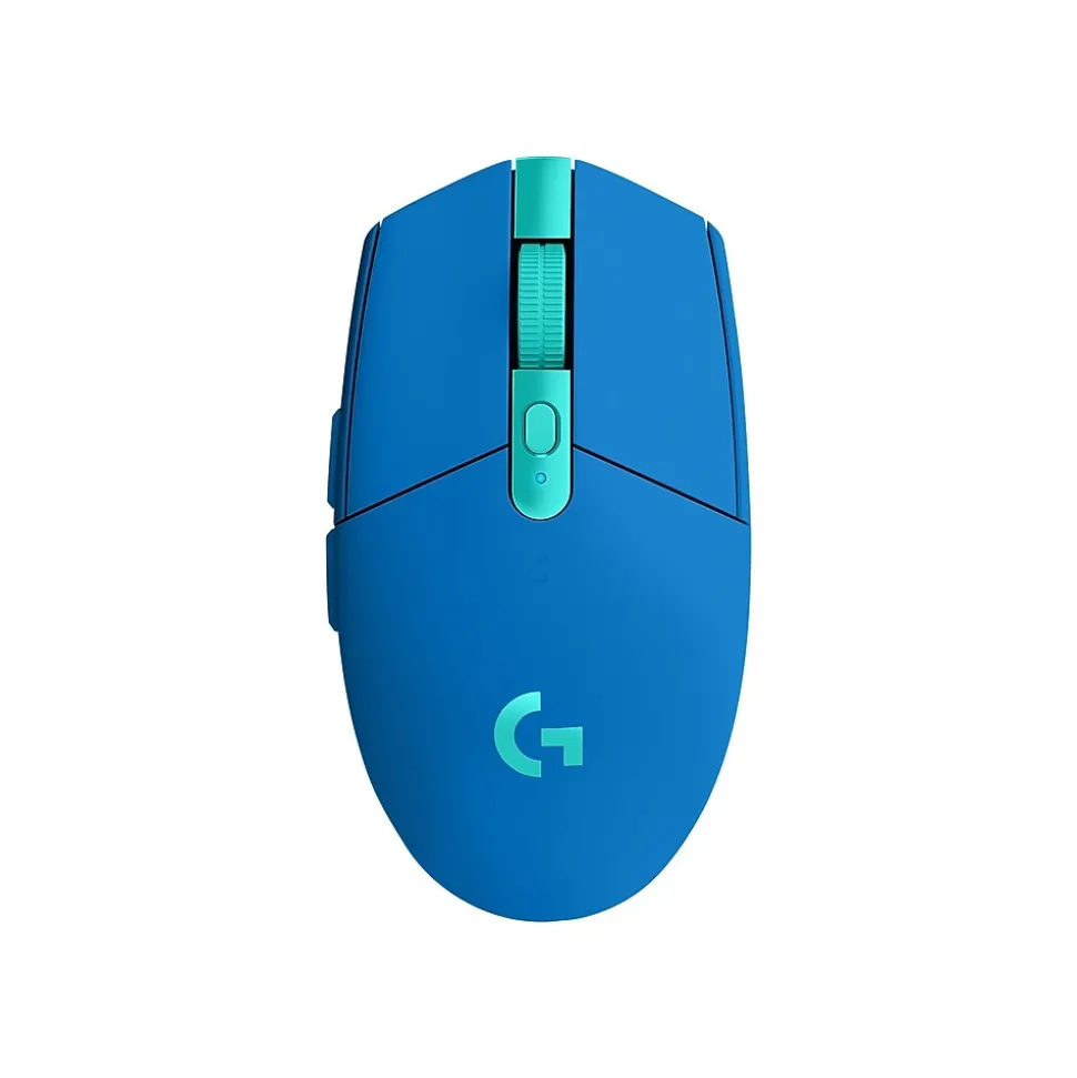 Logitech G305 LIGHTSPEED Wireless Optical Gaming Mouse, Blue (910-006012)