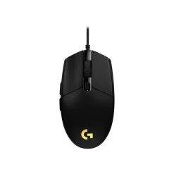 Logitech G203 LIGHTSYNC Optical Gaming Mouse, Black (910-005790)