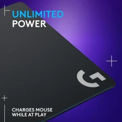 Logitech G PowerPlay Wireless Charging Gaming Mouse Pad (943-000109)