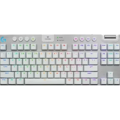 Logitech G Series G915 X LIGHTSPEED TKL Wireless Tactile Gaming Keyboard, White (920-012732)