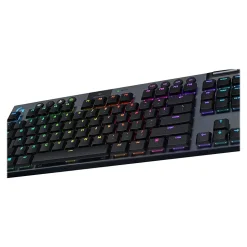 Logitech G915 TKL LIGHTSPEED GL Clicky Wireless Gaming RGB Mechanical Keyboard, Black (920-009529)