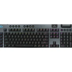Logitech G915 X LIGHTSPEED Wireless Gaming Linear Switches Mechanical Keyboard, Black (920-012696)