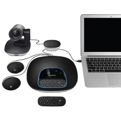 Logitech Group Video Conferencing System, High Definition, Black (960-001054)