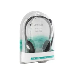 Logitech H111 3.5mm Stereo Computer Headset, On-Ear, Black (981-000612)