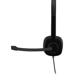 Logitech H151 Stereo Headset, Wired (981-000587)