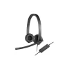 Logitech H570e Binaural USB Headset, Wired (981000574)