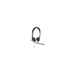 Logitech® H650e USB Stereo Binaural Headset With Noise Cancelling Microphone