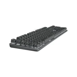 Logitech K845 Mechanical Illuminated Aluminum Gaming Keyboard, Blue Switches, Black (920-009860)