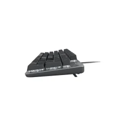 Logitech K845 Mechanical Illuminated Aluminum Gaming Keyboard, Blue Switches, Black (920-009860)