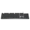 Logitech K845 Mechanical Illuminated Aluminum Gaming Keyboard, Red Switches, Black (920-009859)