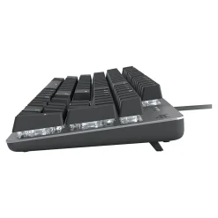 Logitech K845 Mechanical Illuminated Aluminum Gaming Keyboard, Cherry MX Red Switches, Black (920-009863)