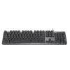 Logitech K845 Mechanical Illuminated Aluminum Gaming Keyboard, Brown Switches, Black (920-009862)